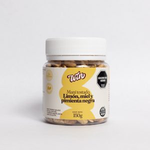 MANÍ TOSTADO LIMÓN, MIEL Y PIMIENTA |  8 POTES