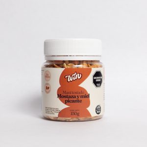 MANÍ TOSTADO MOSTAZA Y MIEL PICANTE |  8 POTES